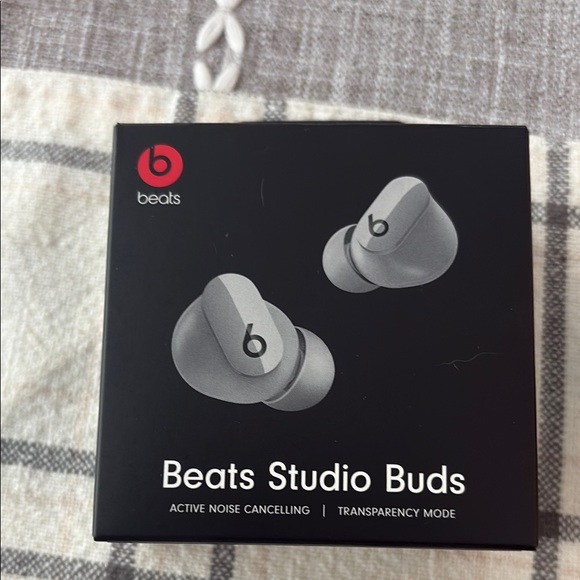 Beats Studio Buds in Gray - Picture 1 of 5